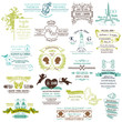 Wedding Vintage Invitation Collection - for design, scrapbook -