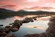 Loch Morlich at sunset