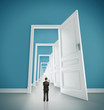 open doors