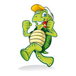 Vector: Running Turtle Running Turtle