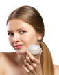 advertisement of cosmetic cream