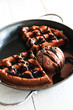 ice cream scoop decorated with waffle and chocolate sauce