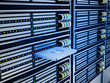 Modern Computer Servers abstract background