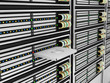Modern Computer Servers abstract background