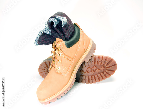 Photo: rugged outdoor low cut oxford work shoe boot ragg socks rugged outdoor low cut oxford work shoe boot ragg socks