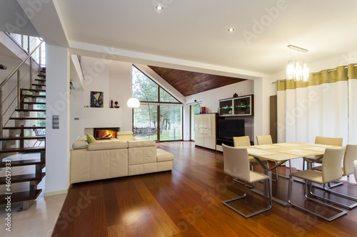 Photo: Ground floor of modern house Ground floor of modern house