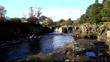 kayaking on river tees teesdale england