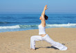 Photo: Yoga on the beach Yoga on the beach