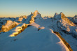 Sonnenuntergang im Hochgebirge
