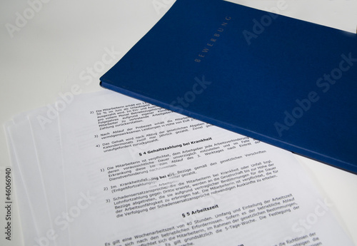 Photo: bewerbung mit vertrag bewerbung mit vertrag