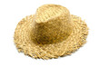 straw hat isolated on a white background