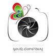Photography company logo  vector