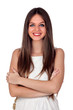 Photo: Attractive woman with blue eyes Attractive woman with blue eyes