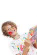 Photo: child painting child painting
