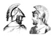 Antique Greek Warriors - 1