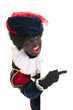Dutch black pete with white board
