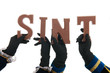 Chocolate Sint letters