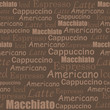 coffee seamless pattern