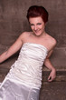bride smiling