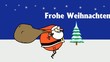 Endspurt des Weihnachtsmannes