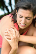 Photo: Shoulder lesion pain Shoulder lesion pain