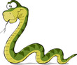 Cartoon snake