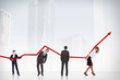 Business Growth And Success Graph