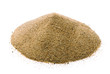 Pile of dry sand