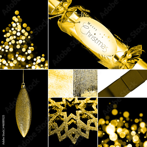 Photo: gold christmas gold christmas