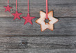 Weihnachtliches Holzboard
