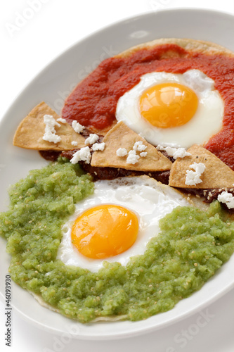 Photo: huevos divorciados, mexican cuisine huevos divorciados, mexican cuisine