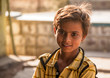 Bright eyes of happy Indian child