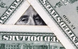Hundred dollar bills close up
