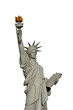 Isolated Statue of liberty - Replic