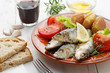 portuguese sardines cooked with salt