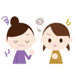 ケンカしそうな女性