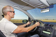 car driver, car man draws