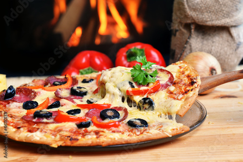 Photo: tasty pizza tasty pizza
