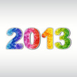 Colorful New year 2013