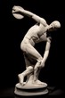 antike Statue eines Diskuswerfers (Diskobolos) antike Statue eines Diskuswerfers (Diskobolos)