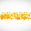 abstract social media concept vector background