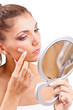 Photo: Woman with cream Woman with cream