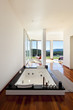 beautiful house, modern style, room with jacuzzi