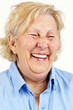 Photo: Senior woman laughing Senior woman laughing