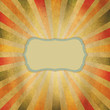 Square Shaped Sunburst