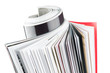 Rolled up magazine
