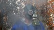 gas mask