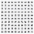 big transportation icons