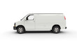 White Van Side View
