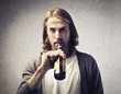 Foto: Drinking a Beer Drinking a Beer